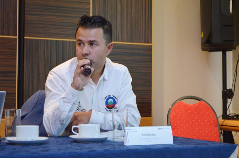 Axl Caicedo, de Natural Planet Foundation Axl Caicedo, de Natural Planet Foundation