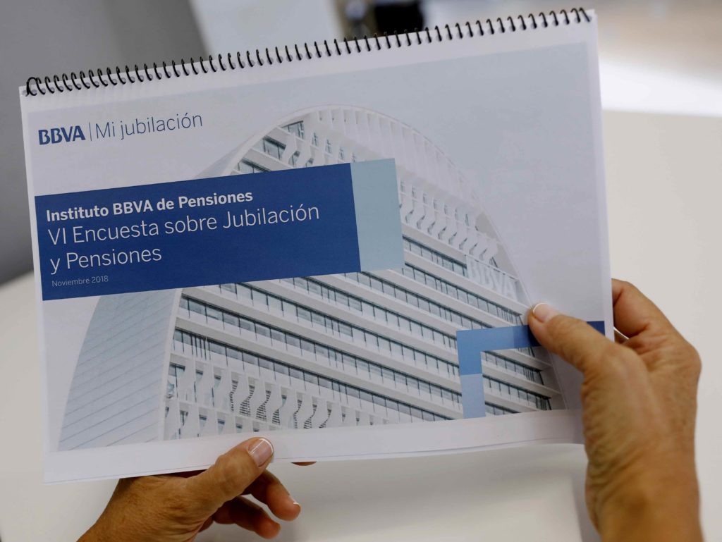 Imagen de Instituto BBVA d epensiones Encuesta 2018