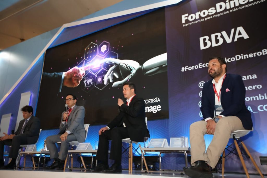 Jaime Espinosa, director de BBVA Open Innovation durante el Gran Foro Económico Como enfrentar los desafíos para 2019 organizado por BBVA y la revista Dinero