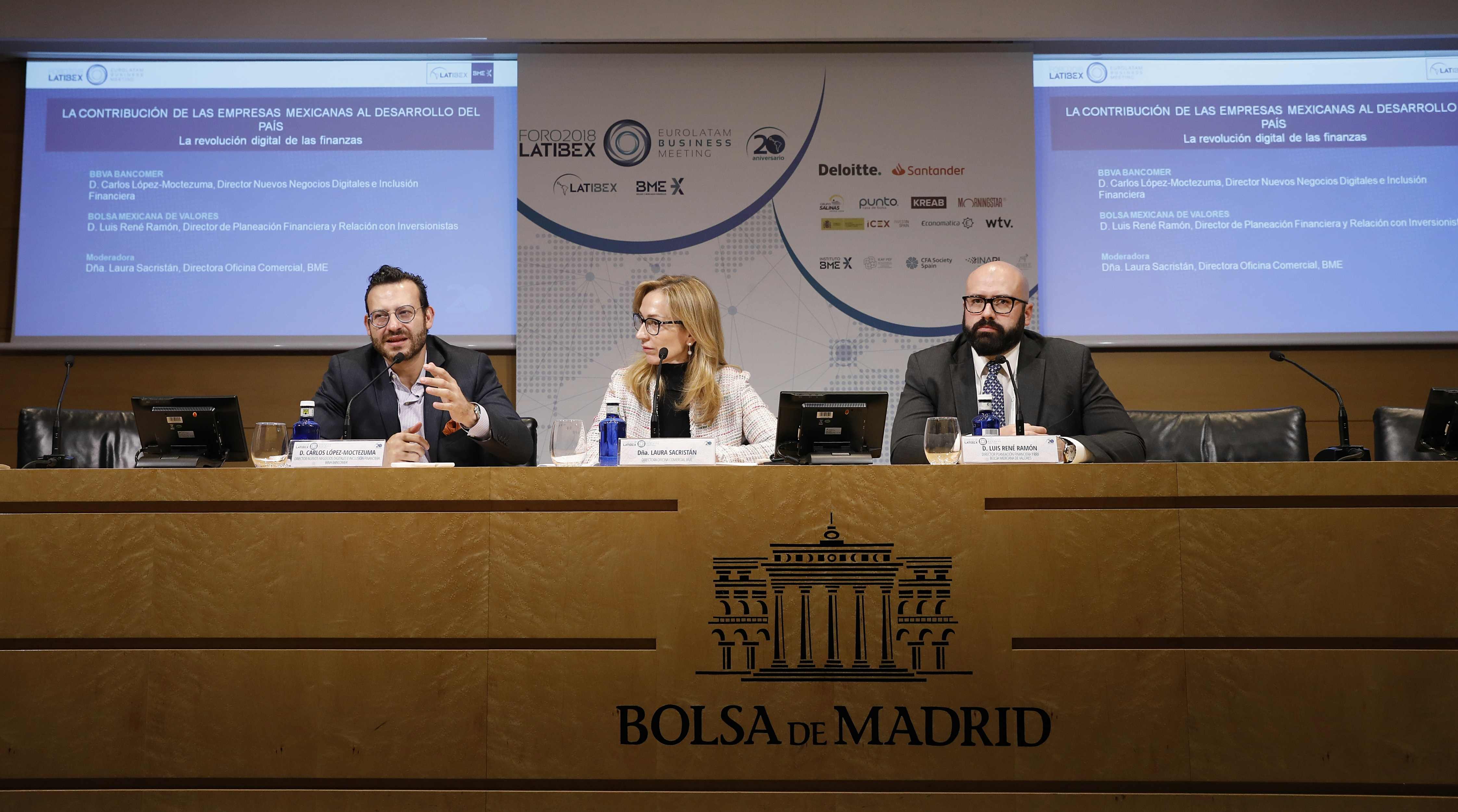 Foro Latibex 2018 BBVA Bancomer Carlos López-Moctezuma Fotografía de Foro Latibex 2018 BBVA Bancomer Carlos López-Moctezuma