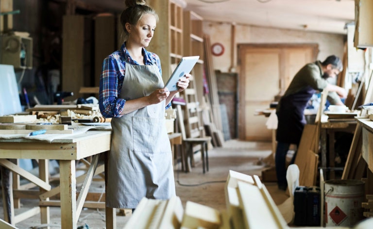 Pymes, empresa mediana, empresa pequeña, trabajadora, tablet, tecnología, negocio Fotografía de Pymes, empresa mediana, empresa pequeña, trabajadora, tablet, tecnología, negocio