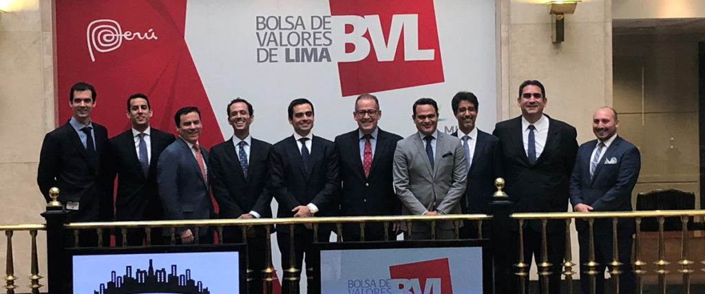 Campanazo en la BVL por primera FIBRA estructurada por BBVA Continental Campanazo en la BVL por primera FIBRA estructurada por BBVA Continental