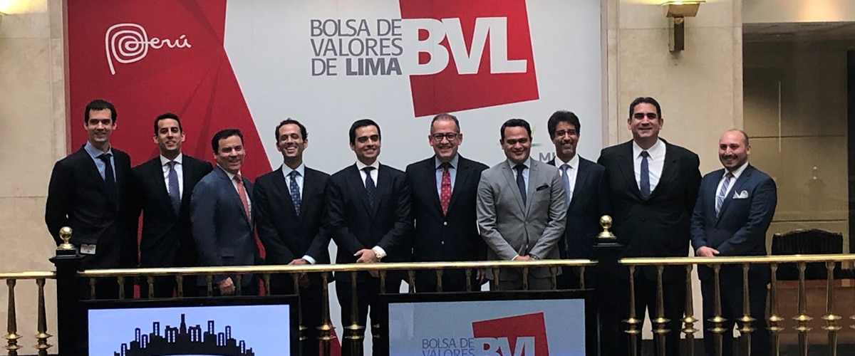 Campanazo en la BVL por primera FIBRA estructurada por BBVA Continental Campanazo en la BVL por primera FIBRA estructurada por BBVA Continental