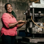 Emprendedora atendida por la Fundación Microfinanzas BBVA Fotografía de Emprendedora atendida por la Fundación Microfinanzas BBVA