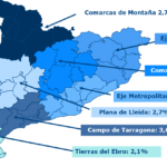 Anuari Comarcal mapa crecimientos ejes territoriales