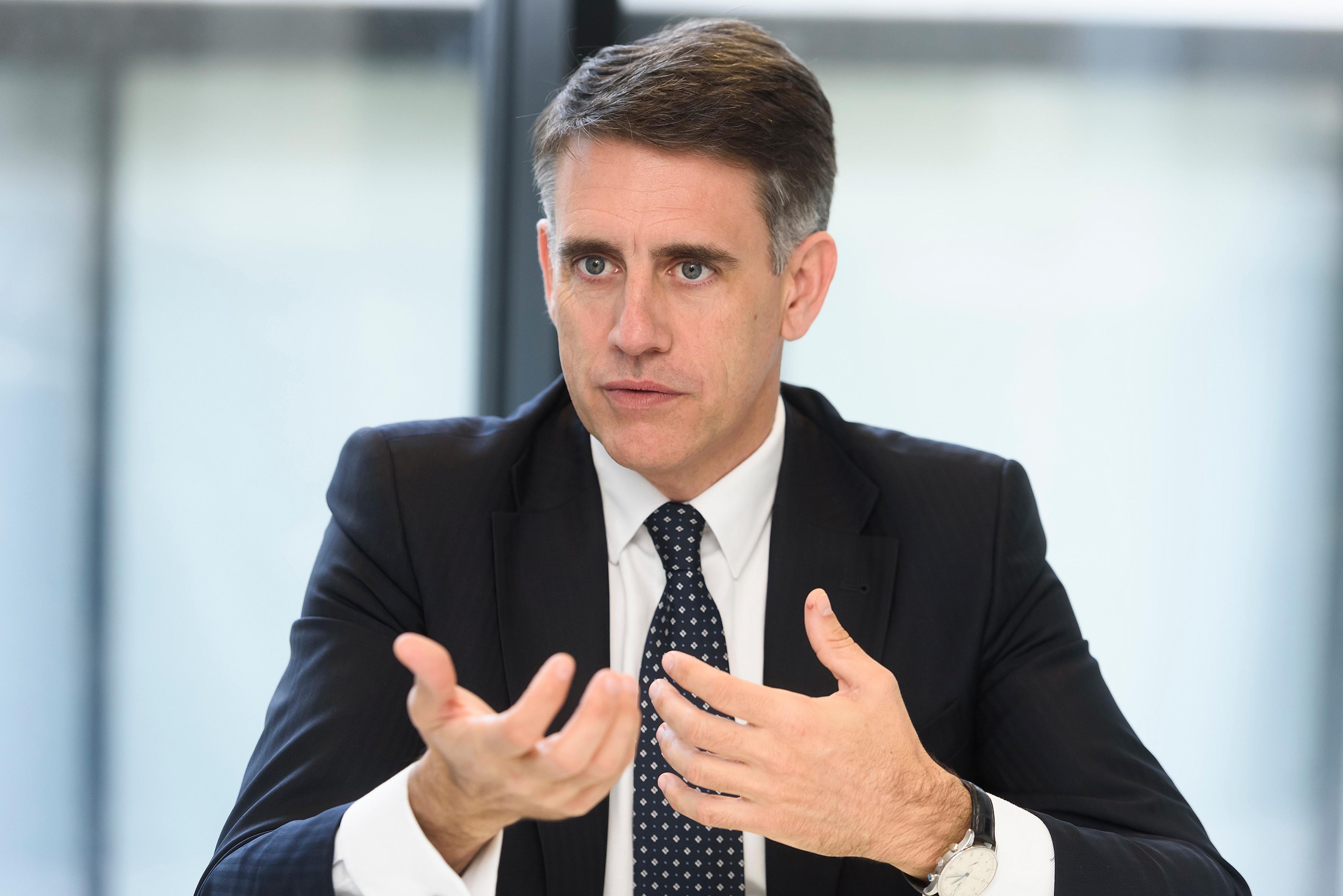 Luis Megías, director de BBVA Asset Management Europa Fotografía de Luis Megías, director de BBVA Asset Management Europa