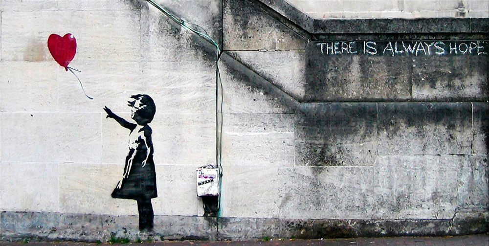 Niña con Globo - Banksy Niña con Globo - Banksy