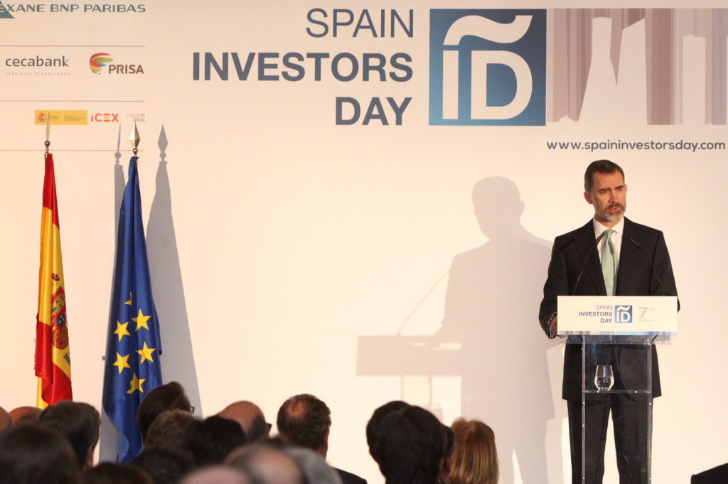 Spain_investors_day 2018_rey Felipe VI Spain_investors_day 2018_rey Felipe VI