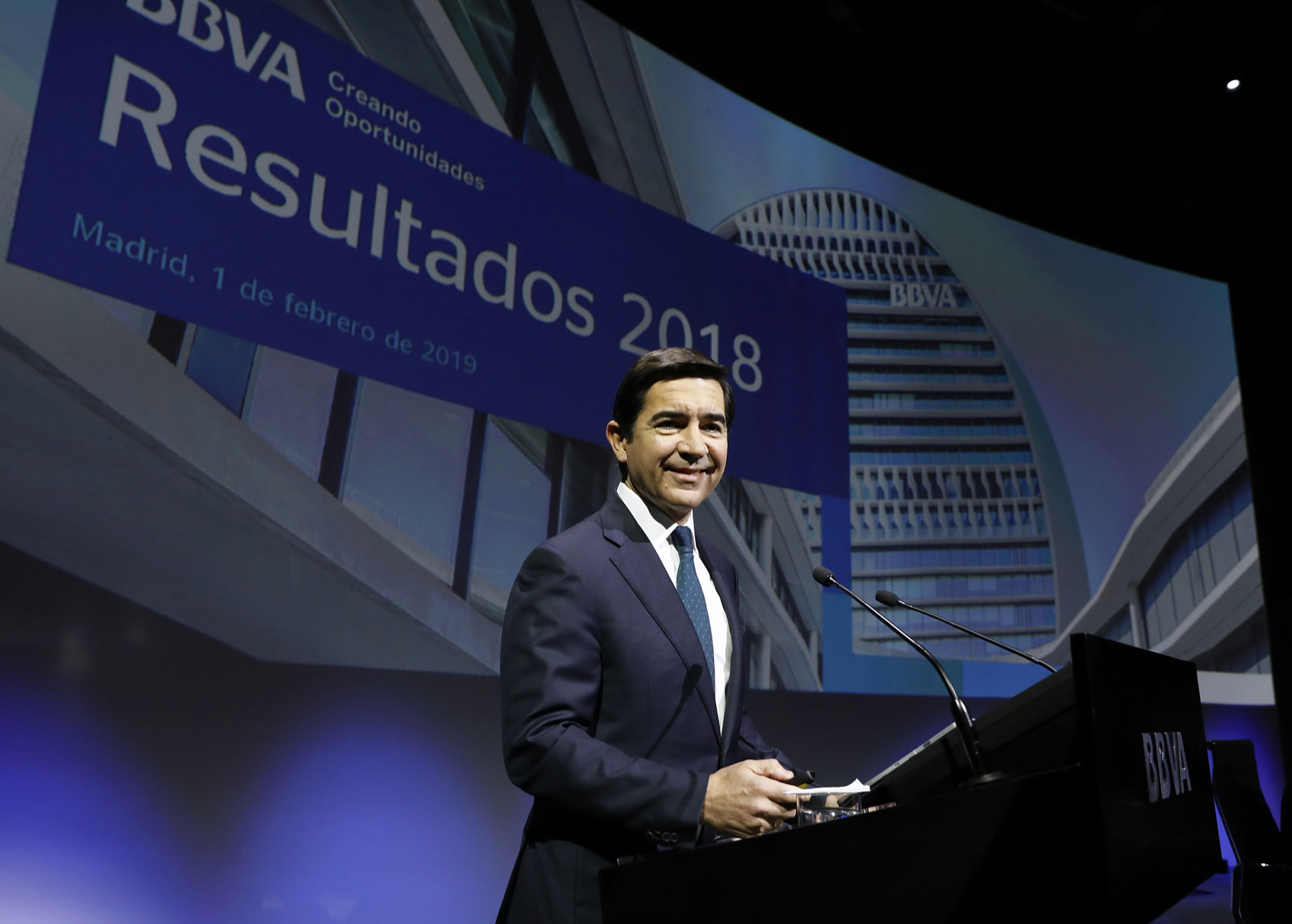 Carlos Torres Vila - presidente BBVA- resultados