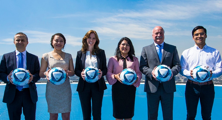 Presentación Balón Liga BBVA Bancomer Presentación Balón Liga BBVA Bancomer