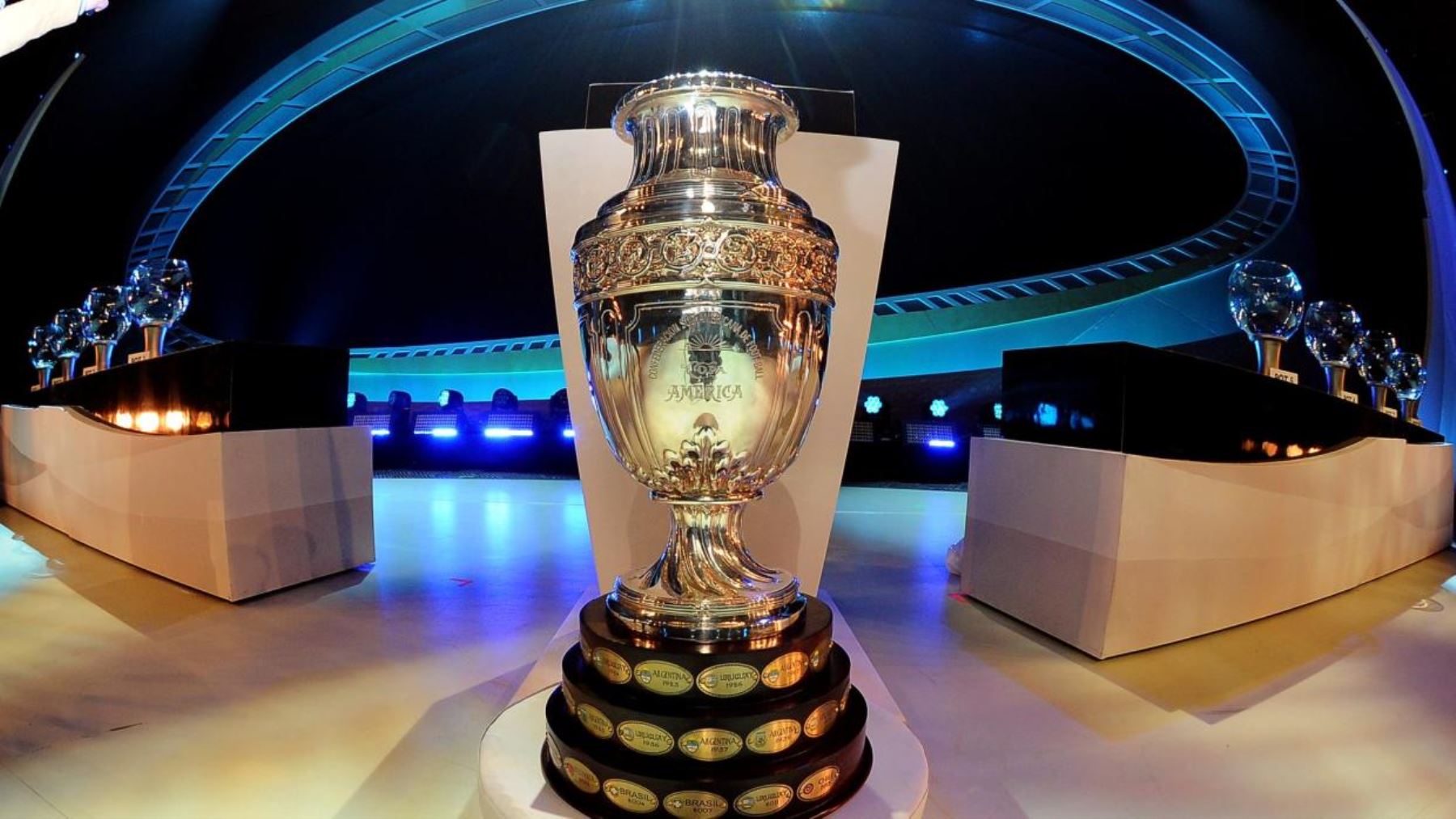 Trofeo original de la Copa América