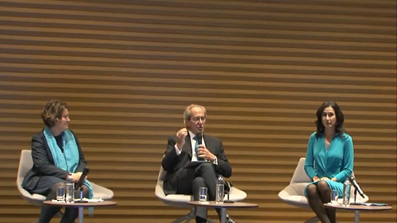José Manuel González-Páramo, consejero ejecutivo responsable de economía y relaciones institucionales de BBVA, en Bogotá (Colombia), intervino en la II Reunión de Alto Nivel sobre ‘El aporte de las mujeres a la Agenda 2030: Medidas para la plena protección social de las mujeres en Iberoamérica José Manuel González-Páramo, consejero ejecutivo responsable de economía y relaciones institucionales de BBVA