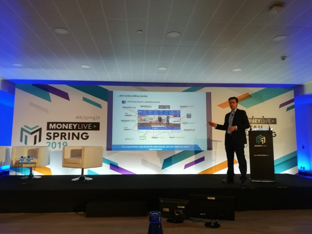 eduardo garbayo durante su ponencia en moneylive celebrado en Madrid eduardo garbayo durante su ponencia en moneylive celebrado en Madrid