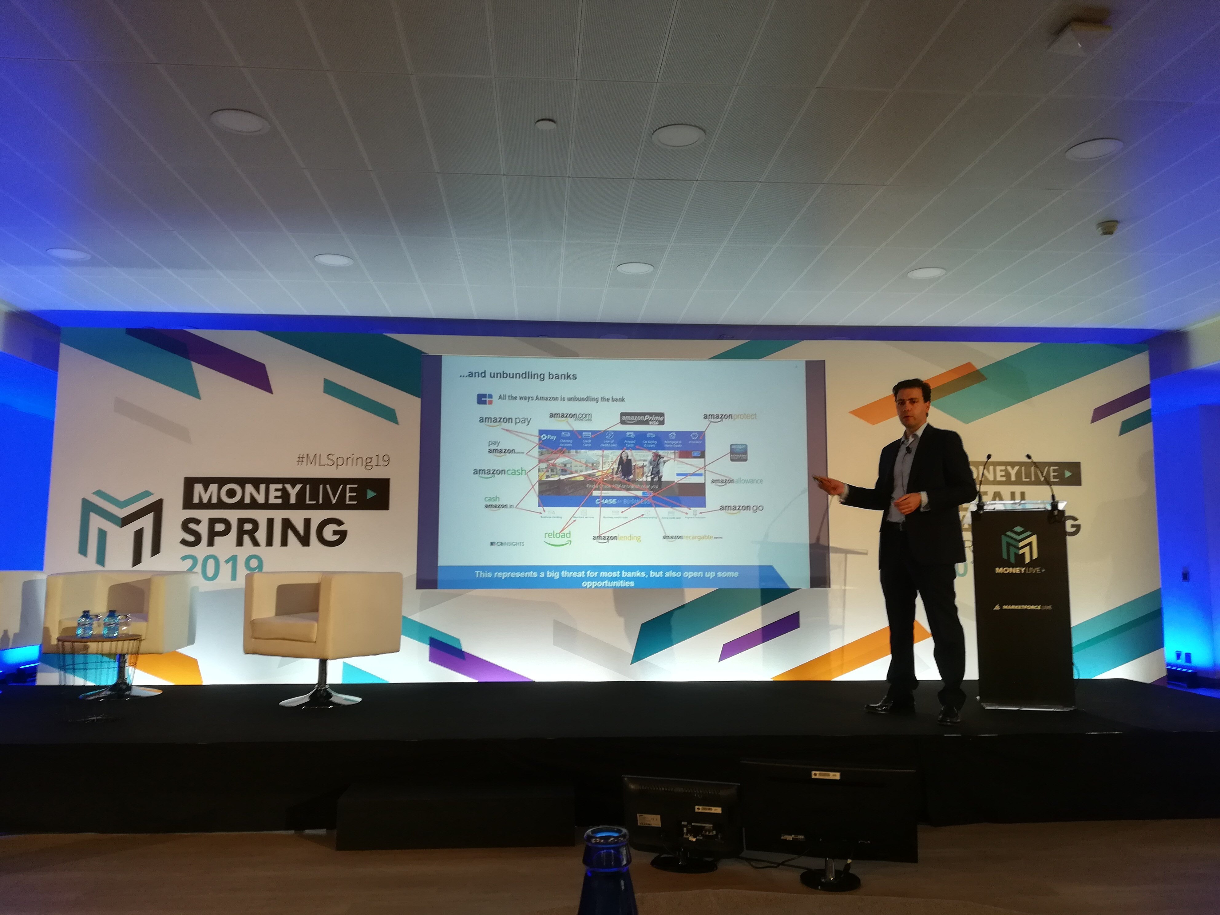 eduardo garbayo durante su ponencia en moneylive celebrado en Madrid eduardo garbayo durante su ponencia en moneylive celebrado en Madrid
