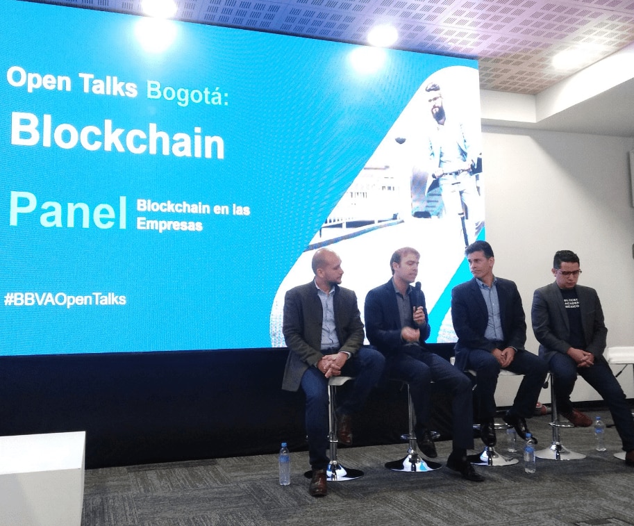 Con la participación de expertos en Blockchain, BBVA Colombia celebró el `Open Talk’ en Bogotá , una iniciativa que busca promover el diálogo sobre la innovación en Latinoamérica, esta vez en torno de la regulación del Blockchain en Colombia. Con la participación de expertos en Blockchain, BBVA Colombia celebró el `Open Talk’ en Bogotá