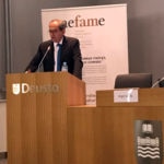 José Manuel González Páramo evento AEFAME Bilbao, mayo 2019 José Manuel González Páramo evento AEFAME Bilbao, mayo 2019