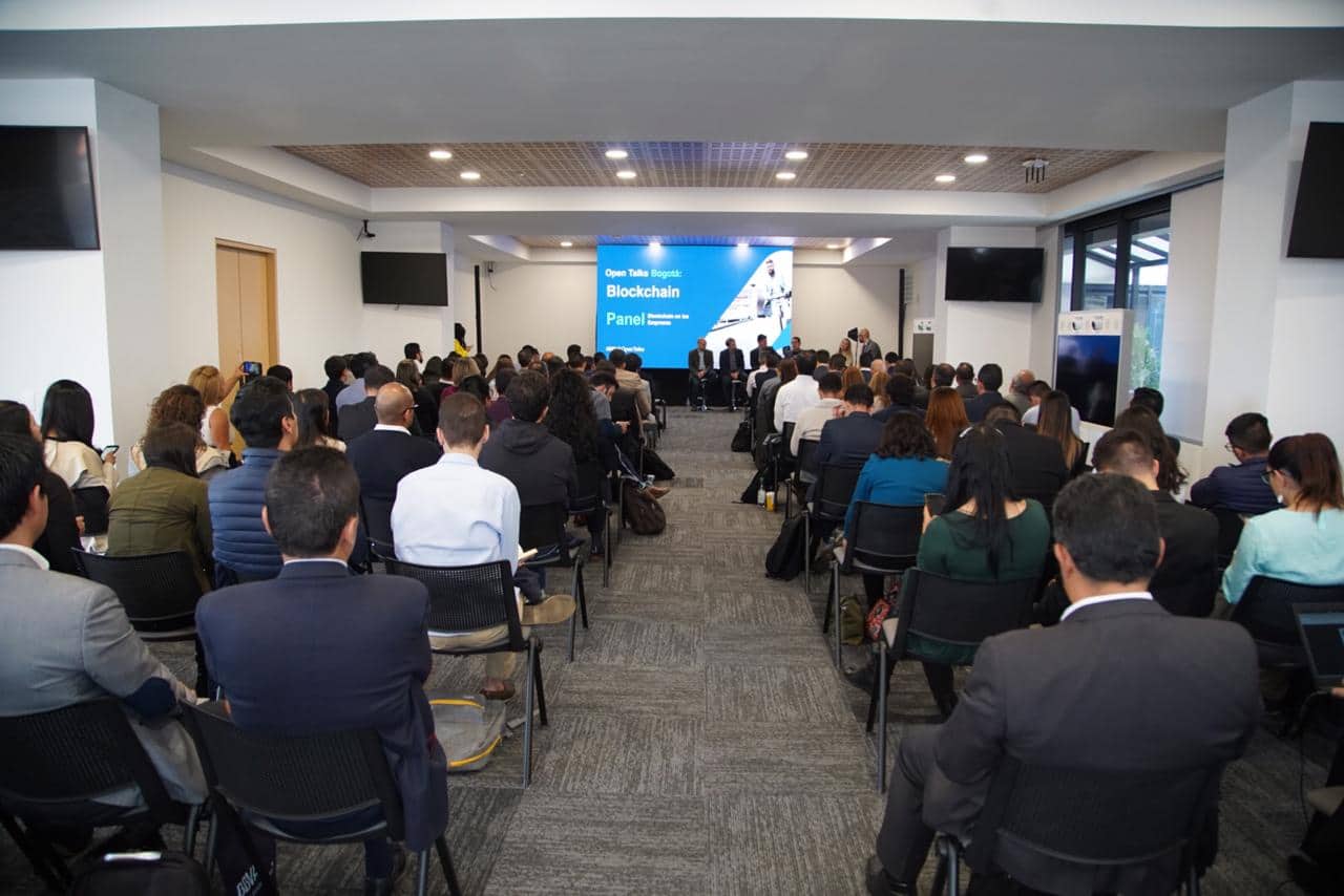 Con la participación de expertos en Blockchain, BBVA Colombia celebró el `Open Talk’ en Bogotá. Con la participación de expertos en Blockchain, BBVA Colombia celebró el `Open Talk’