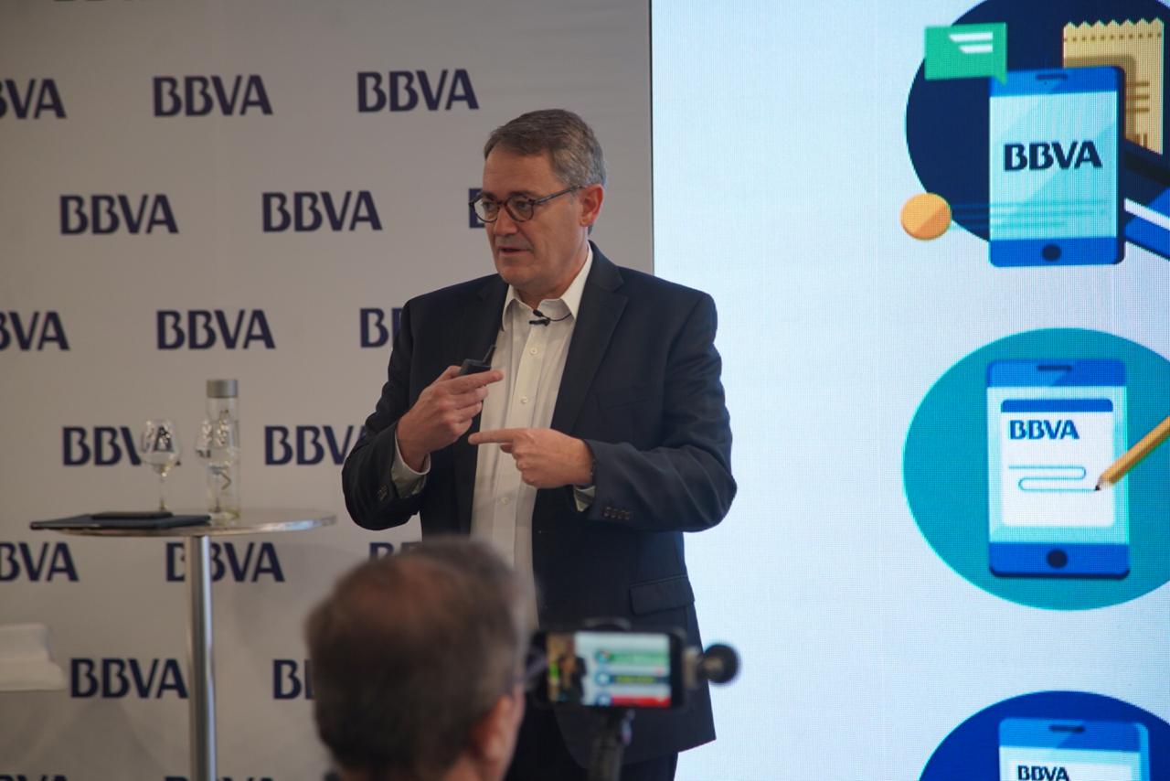Imagen del Óscar Cabrera, presidente de BBVA Colombia