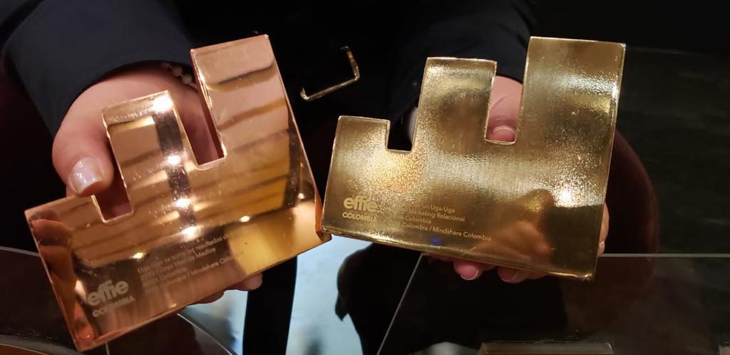 Premios Effies obtenidos por BBVA en Colombia 2019 - oro y bronce Premios Effies obtenidos por BBVA en Colombia 2019 - oro y bronce