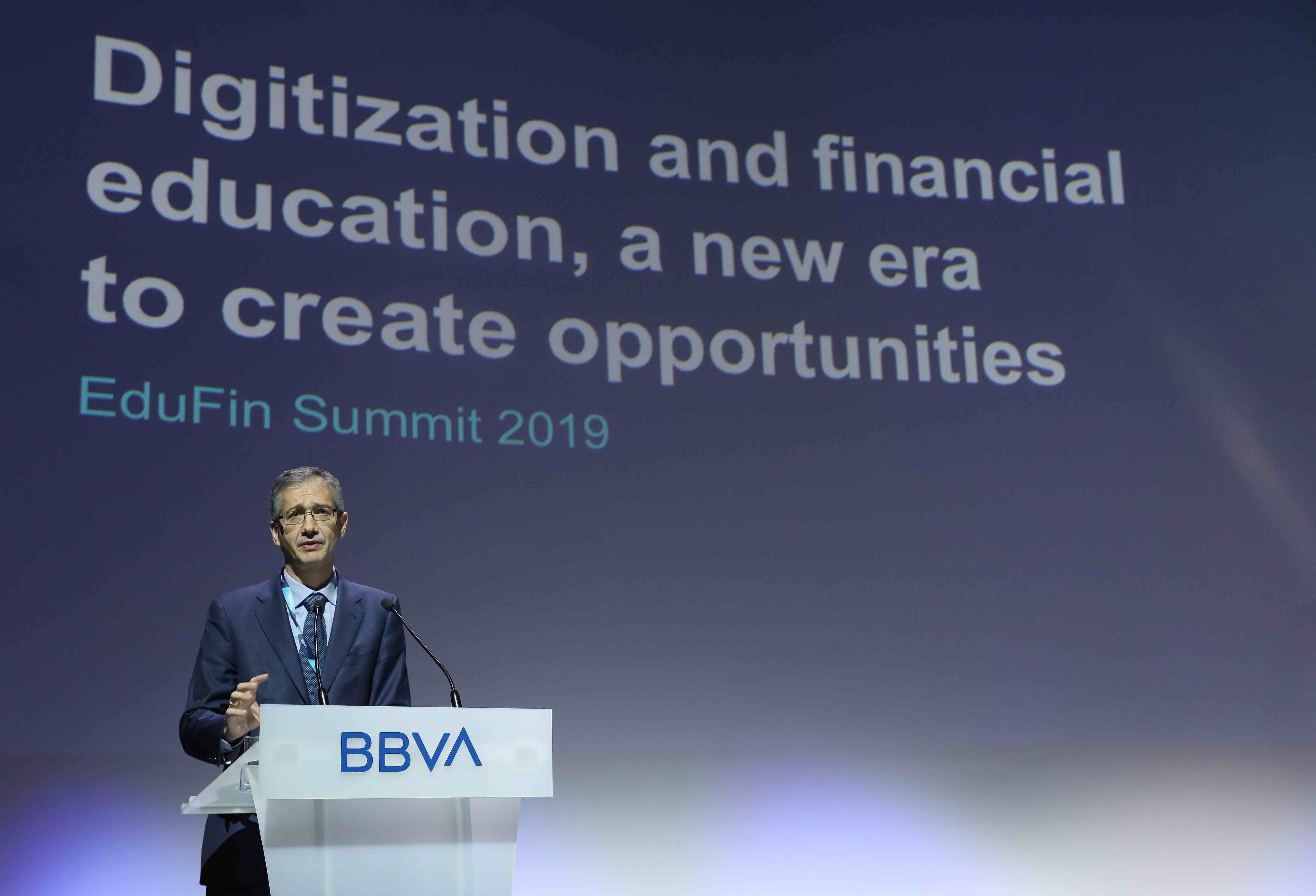 BBVA EduFin Summit 19_Pablo Hernández de Cos- gobernador Banco España