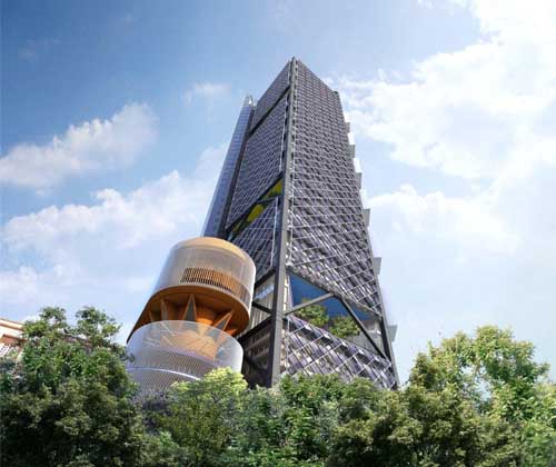 Cuatro proyectos de arquitectura sustentable en México - Torre BBVA Cuatro proyectos de arquitectura sustentable en México - Torre BBVA