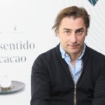 Jordi Roca en la presentación de El sentido del cacao Jordi Roca en la presentación de El sentido del cacao