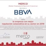 Reconocimiento Merco BBVA México Reconocimiento Merco BBVA México