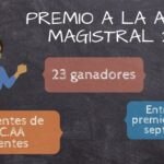 PREMIO A LA ACCIÓN MAGISTRAL 2019