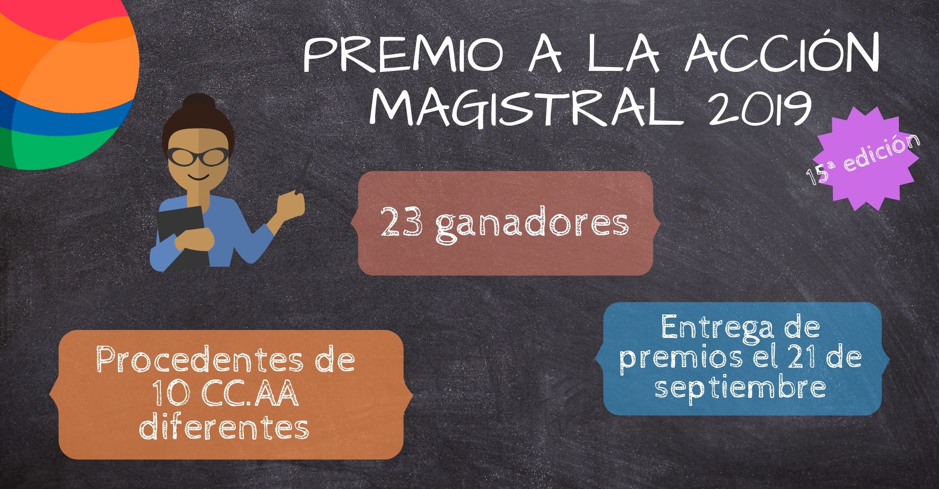 PREMIO A LA ACCIÓN MAGISTRAL 2019 PREMIO A LA ACCIÓN MAGISTRAL 2019