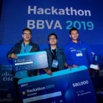 ganadores del Hackathon BBVA 2019 México-baja