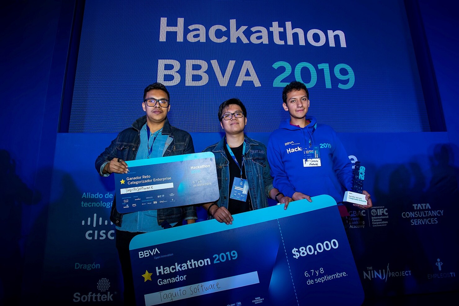ganadores del Hackathon BBVA 2019 México-baja ganadores del Hackathon BBVA 2019 México-baja