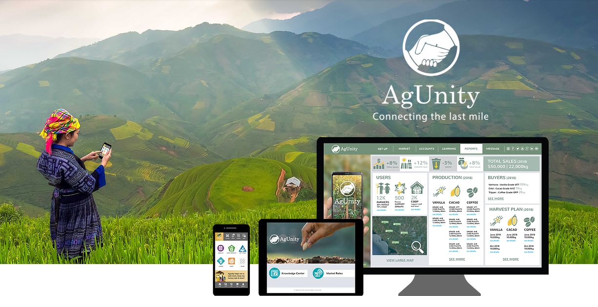 AgUnity webpage
