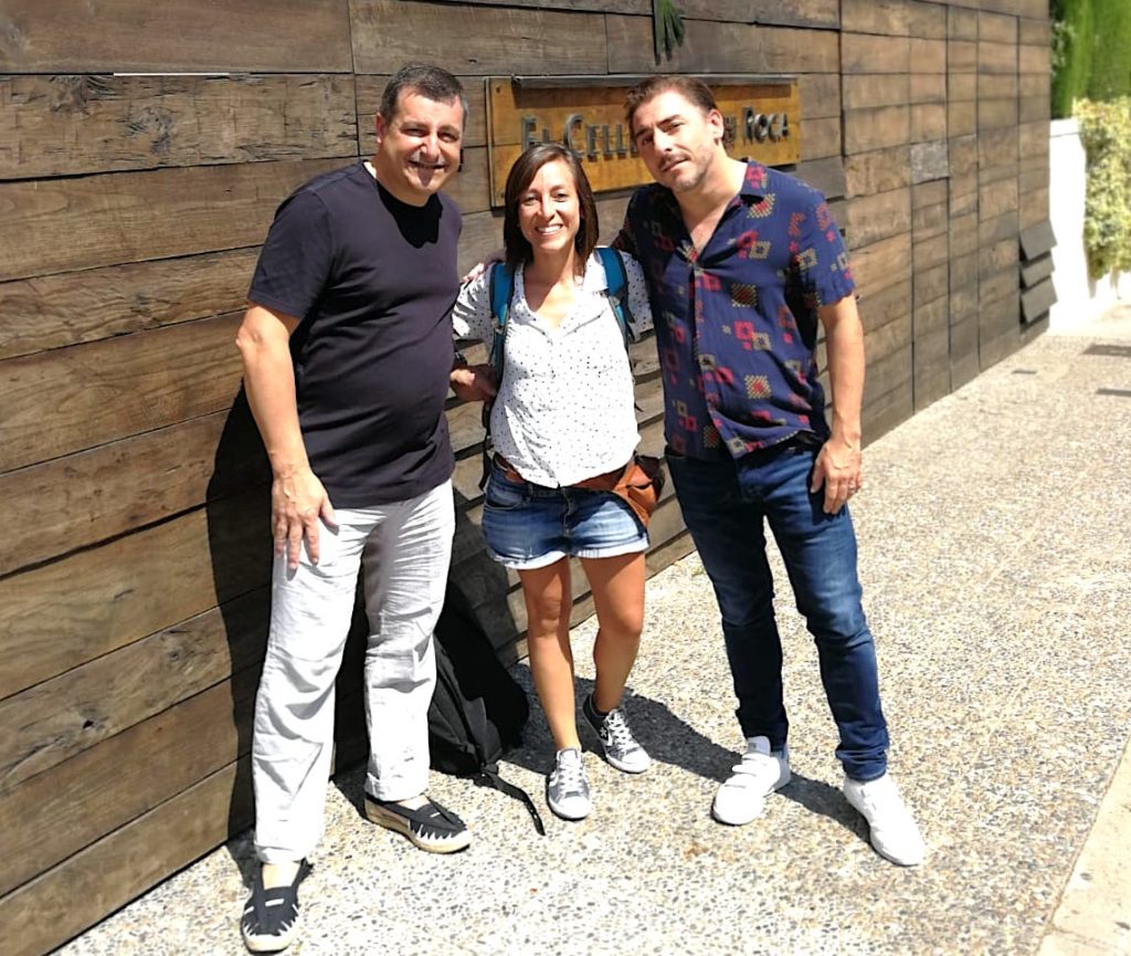 Mafe con los Hermanos Roca Mafe con los Hermanos Roca