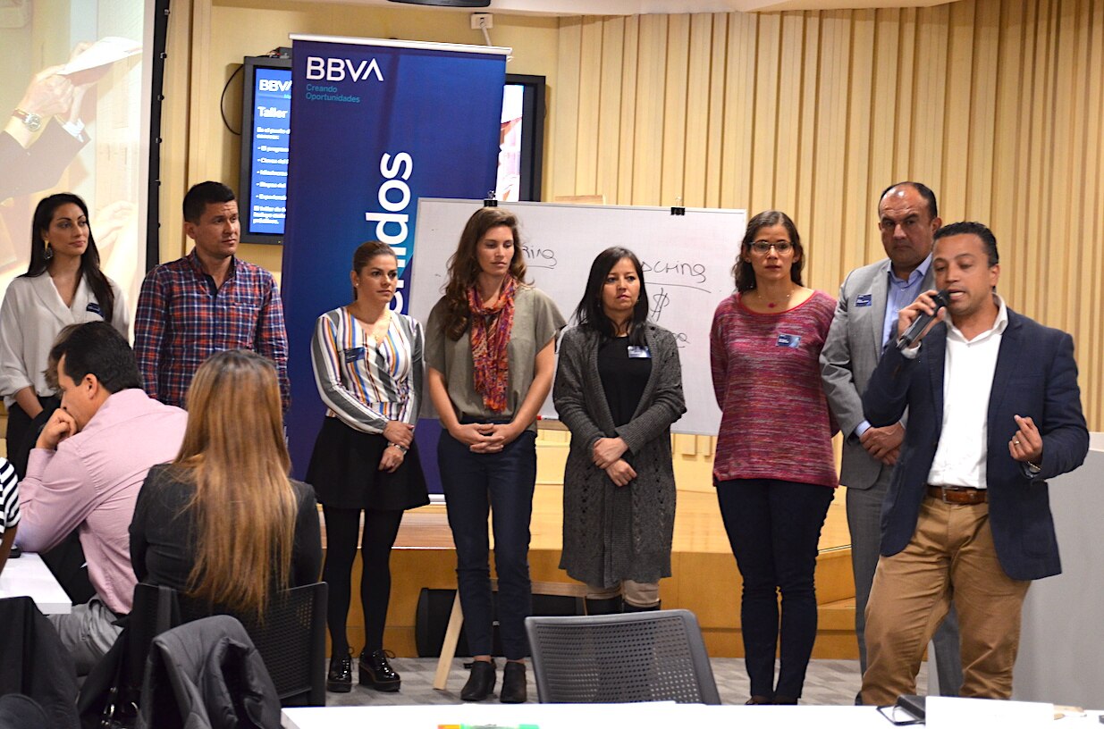 Una sesión de BBVA Momentum.