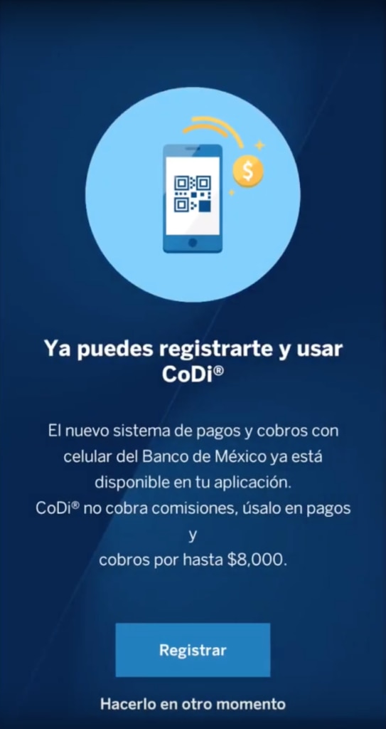 ¿Cómo comenzar a usar CoDi en la app BBVA México?