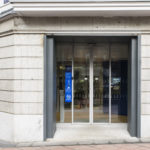Exterior oficina BBVA en España Exterior oficina BBVA en España