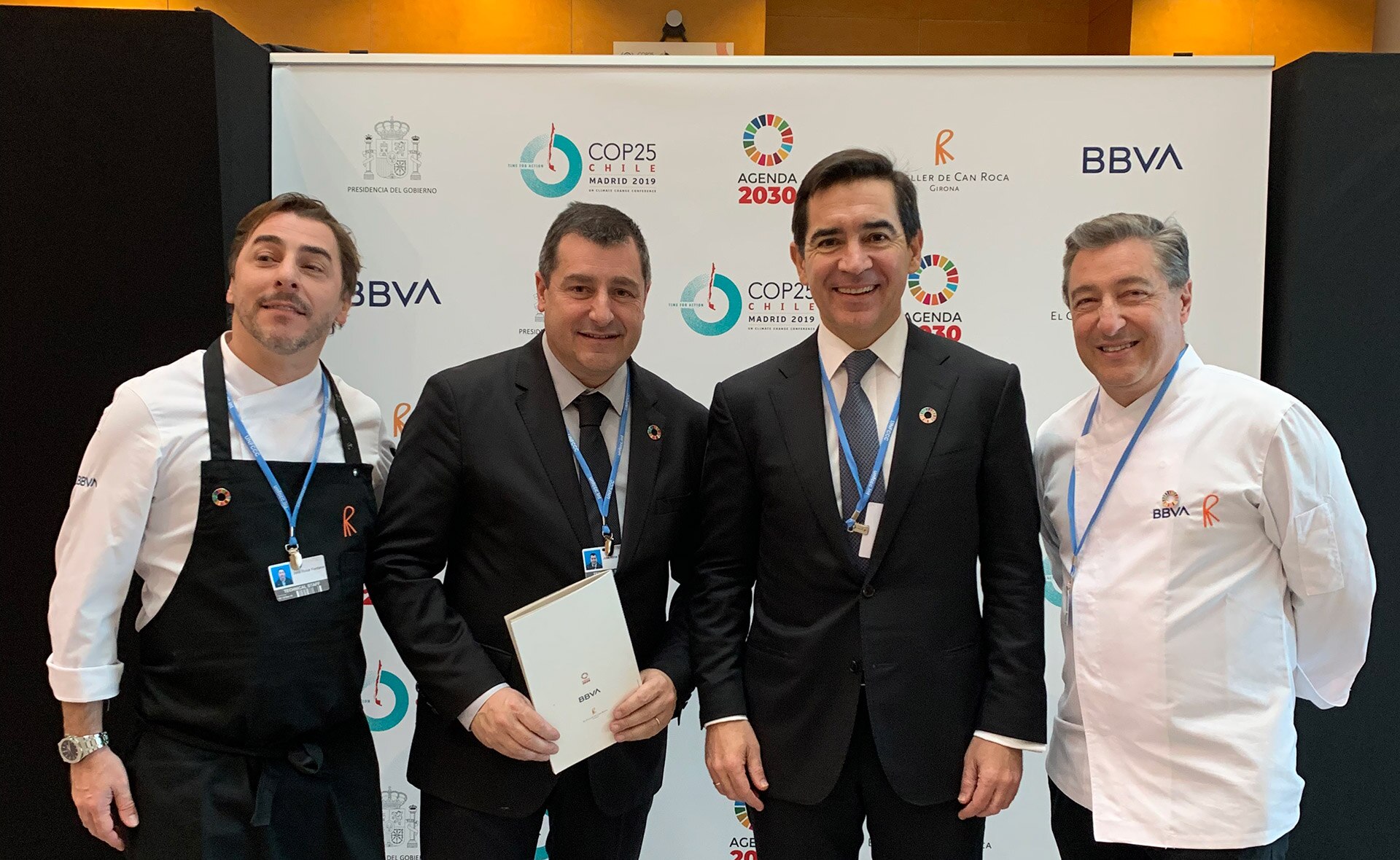 BBVA sponsors the Climate Summit's inaugural lunch, planned and ...