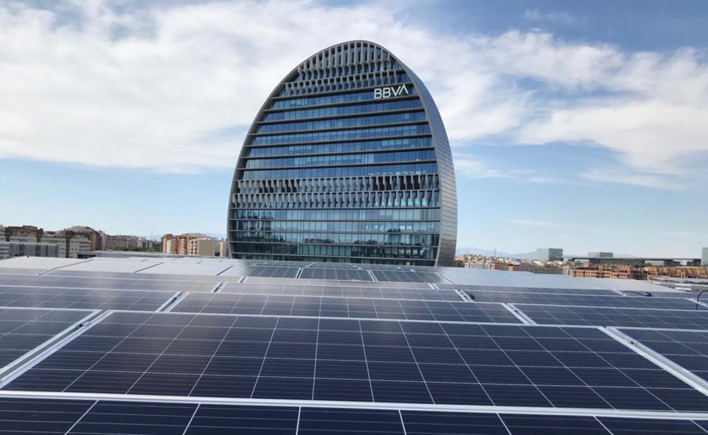 Bbva Banks On Solar Energy At Its Madrid Headquarters