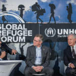 Hamdi Ulukaya, Fundador de Tent y Per Heggenes, CEO de Fundación IKEA y John Denton, Secretario General de CCI Hamdi Ulukaya, Fundador de Tent y Per Heggenes, CEO de Fundación IKEA y John Denton, Secretario General de CCI