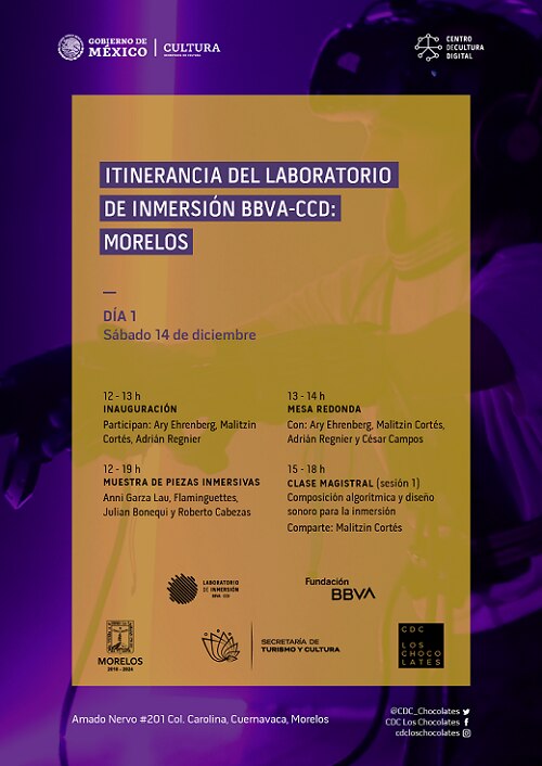 ItinecanciaMorelos_flyer 14dic BBVA México