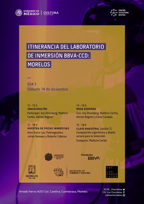 ItinecanciaMorelos_flyer 14dic BBVA México ItinecanciaMorelos_flyer 14dic BBVA México