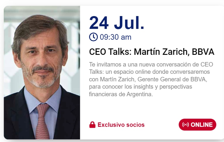 El-presidenteejecutivo deBBVAenArgentina-Martín-Zarich-participóenAMCHAM El-presidenteejecutivo de BBVAenArgentina-Martín-Zarich-participóenAMCHAM
