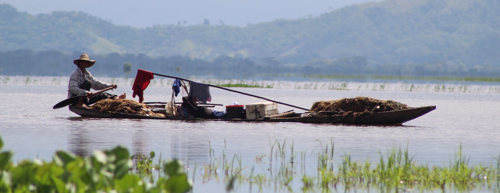 Las comunidades de pescadores y campesinos que habitan en la Ciénaga de Zapatosa se verán beneficiados de esta alianza que hacen BBVA y la Fundación Alma para recuèrar los bosque que rodean este cuerpo de agua, clasificado en 2018 como Ramsar.