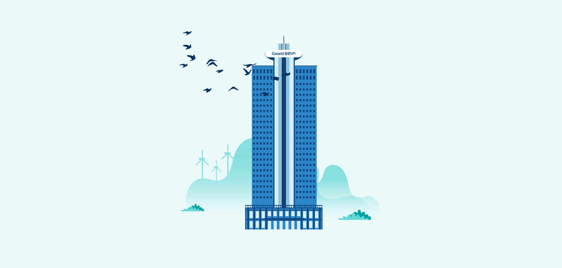 BBVA-Garanti-Inversion-Sostenible-ilustracion-sede-torre-Turquía BBVA-Garanti-Inversion-Sostenible-ilustracion-sede-torre-Turquía