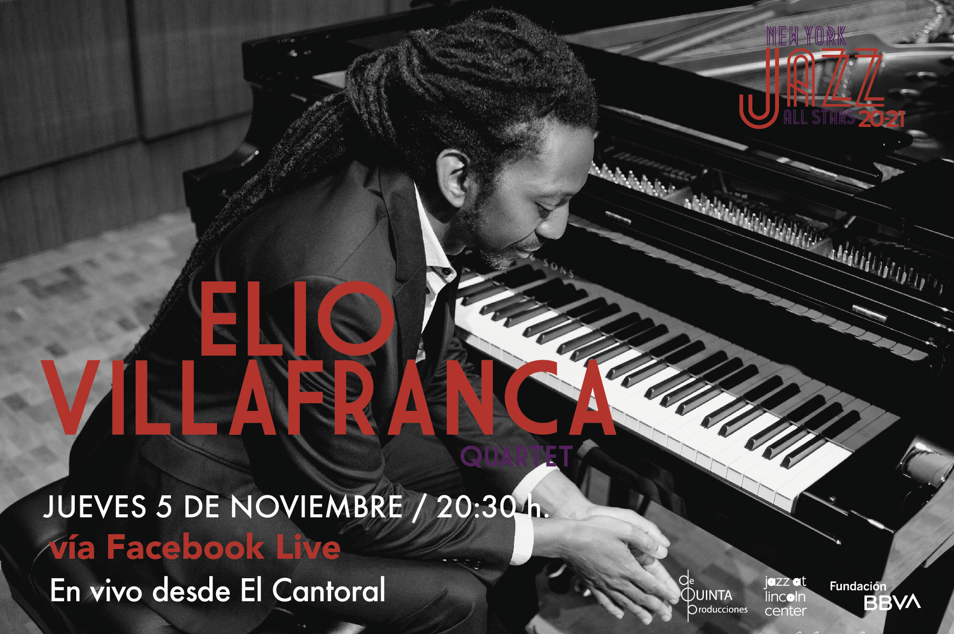 Concierto gratuito de Elio Villafranca en el Cantoral