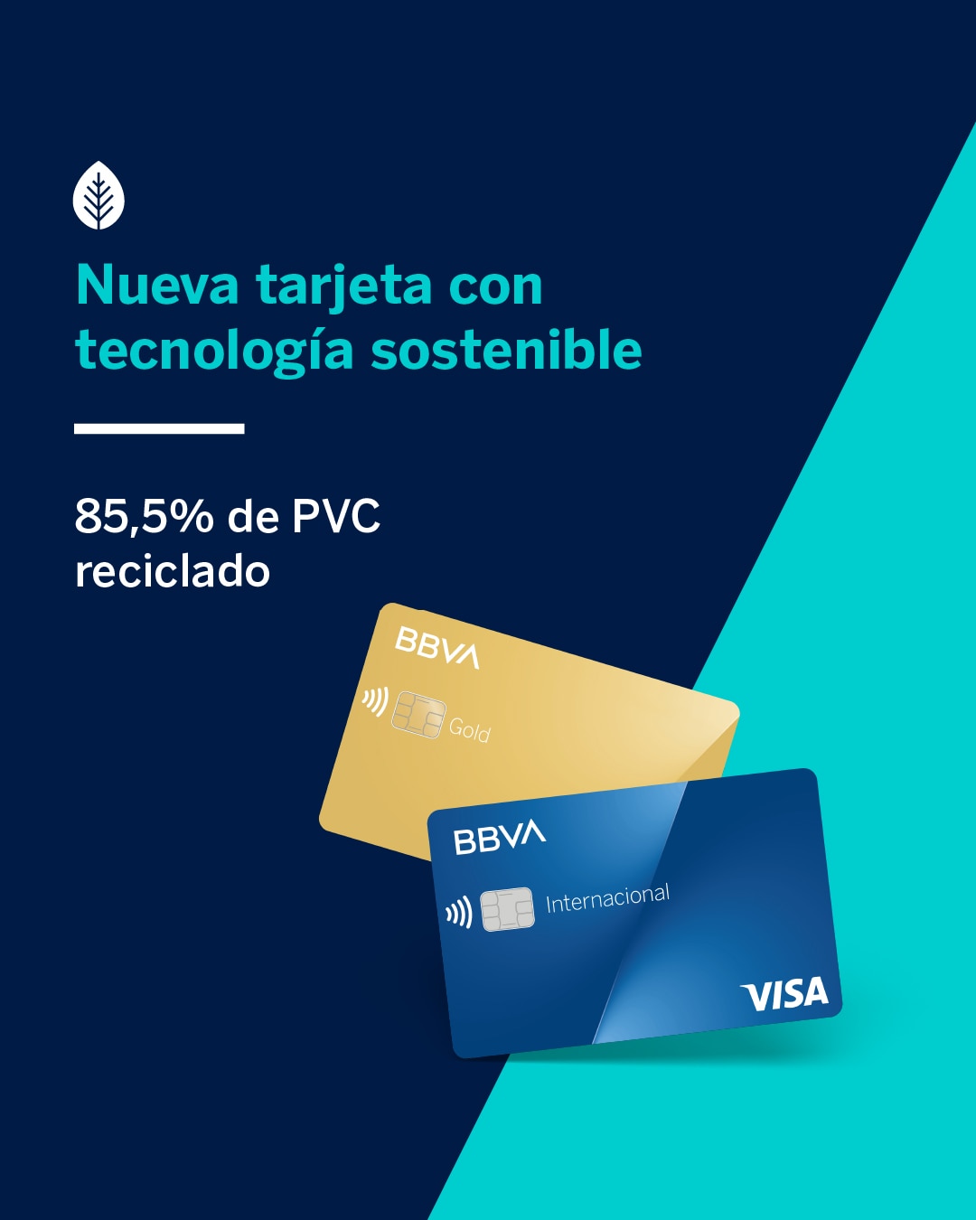 BBVA_Comunicación Tarjetas Plástico Reciclado_Posteo FB_V4 BBVA_Comunicación Tarjetas Plástico Reciclado_Posteo FB_V4