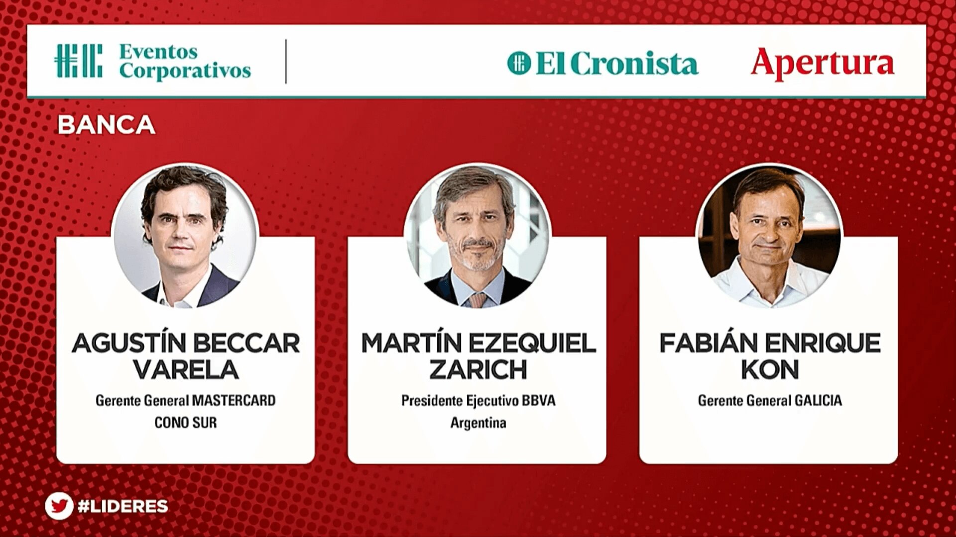 Martín Zarich, presidente ejecutivo de BBVA en Argentina. Martín Zarich, presidente ejecutivo de BBVA en Argentina.