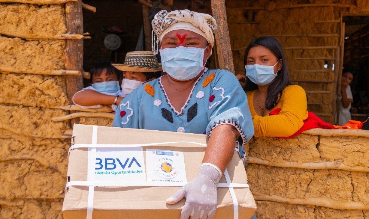 BBVA colombia entregas ayudas covid