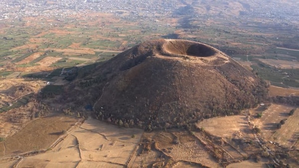 Cortesía de Santiago Arau- Volcan Teuhtli Cortesía de Santiago Arau- Volcan Teuhtli