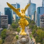 Mexico,City,-,March,17,,2017:,Frontal,Aerial,View,Of